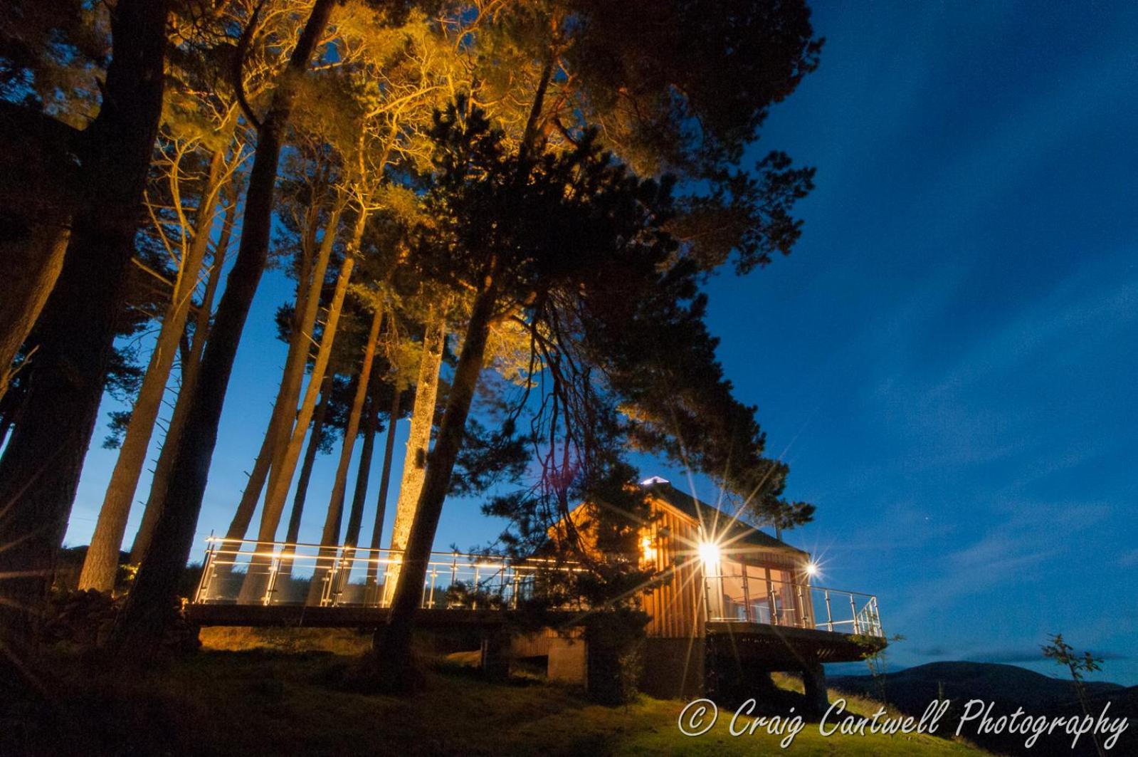 Dalnoid Cottages & Treehouses Nr Glenshee Экстерьер фото