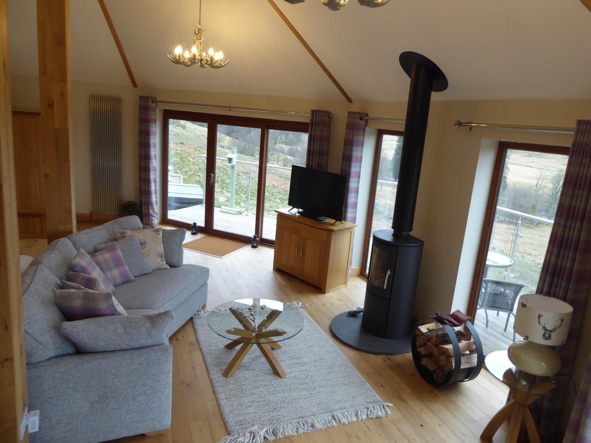 Dalnoid Cottages & Treehouses Nr Glenshee Экстерьер фото