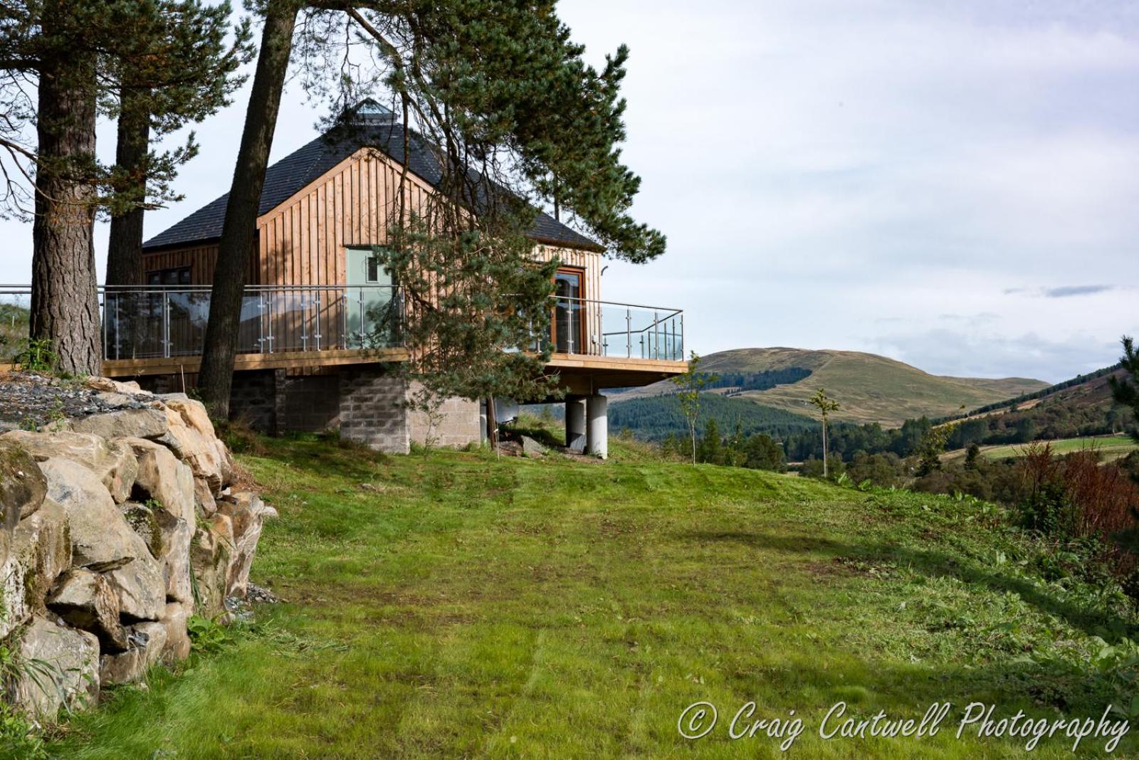 Dalnoid Cottages & Treehouses Nr Glenshee Экстерьер фото